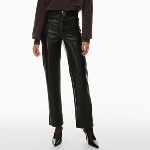 Aritzia Wilfred Melina Faux Leather Pants